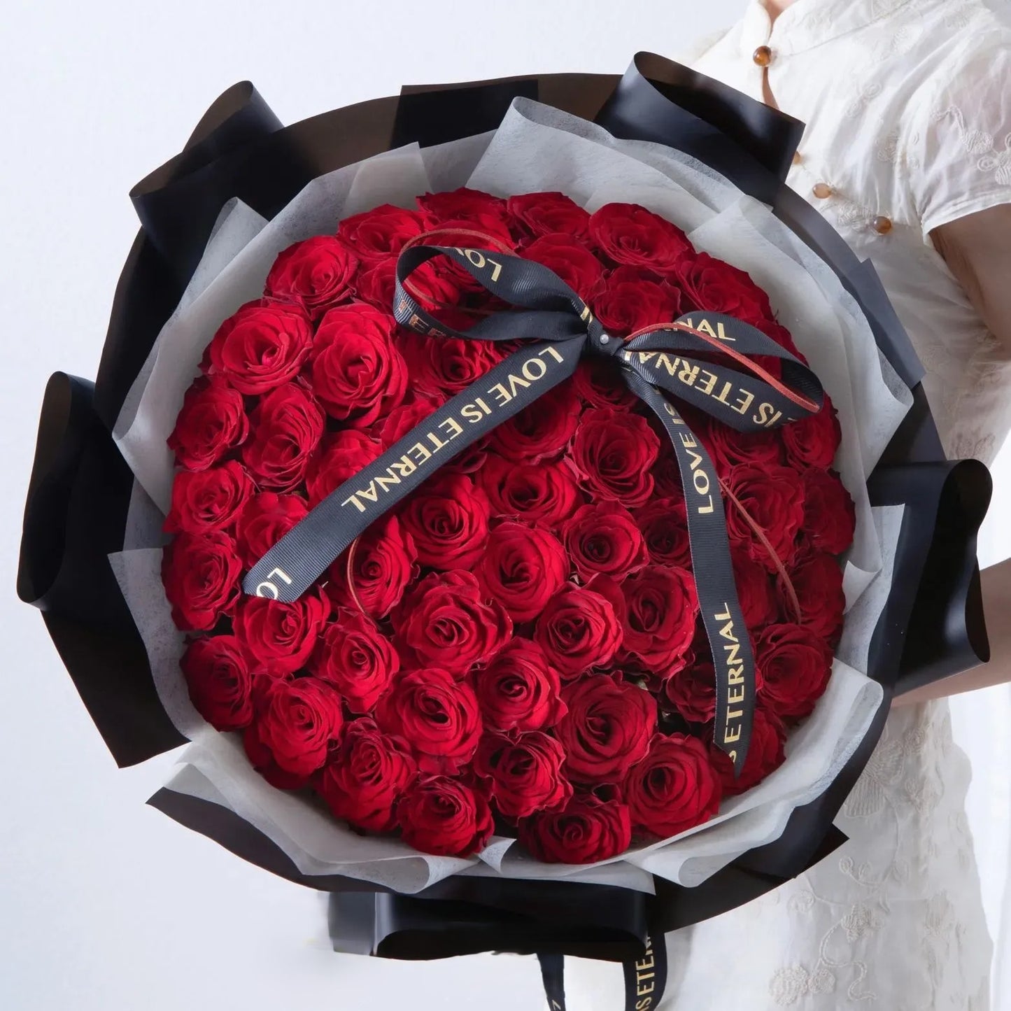 33/52/99 枝紅玫瑰鮮花束【怦然心動】RED Rose Fresh Bouquet