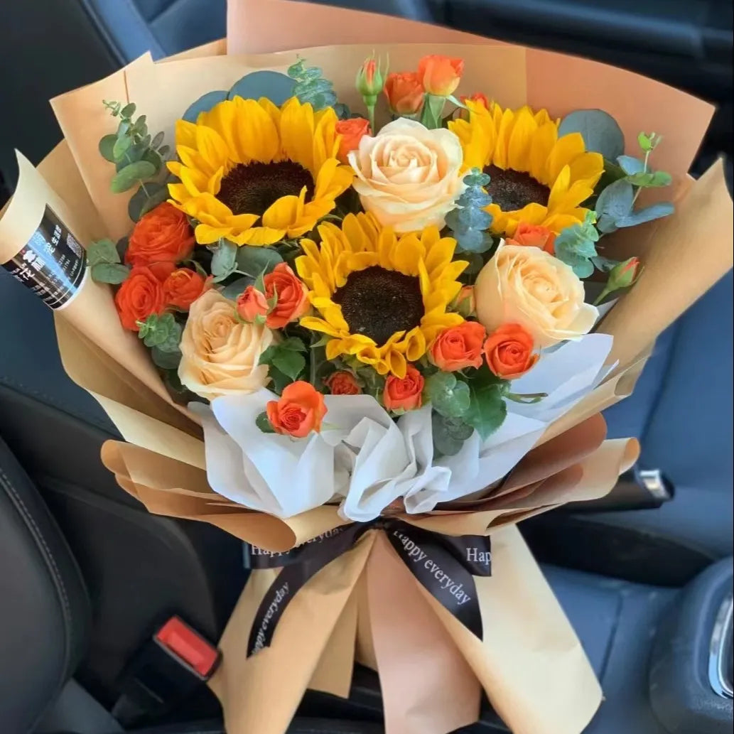 向日葵鮮花束|Sunflower Fresh Bouquet 04