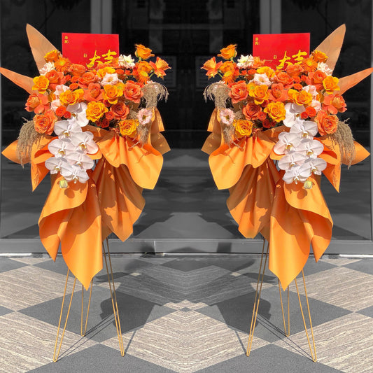 開張花籃|Grand Opening Fresh Flower Basket 05