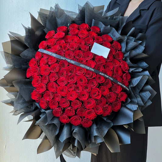 99枝紅玫瑰鮮花束|Red Rose Fresh Bouquet