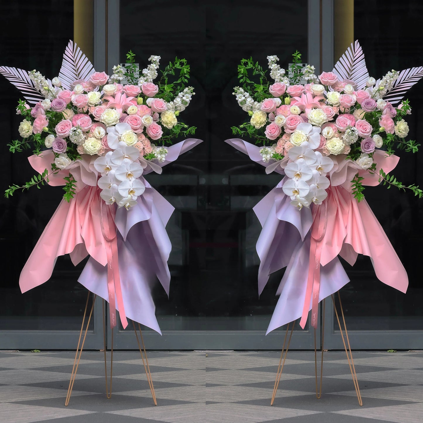 開張花籃|Grand Opening Fresh Flower Basket 04