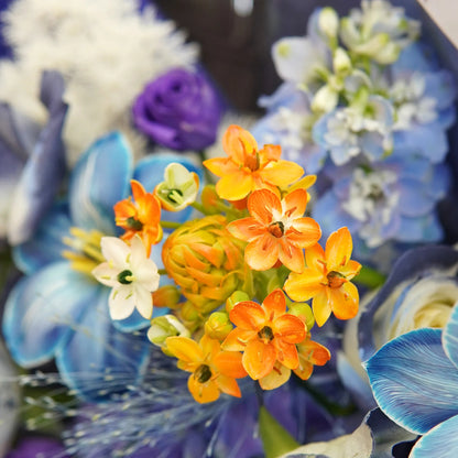【軒宇星河】玫瑰鬱金香混搭鮮花束